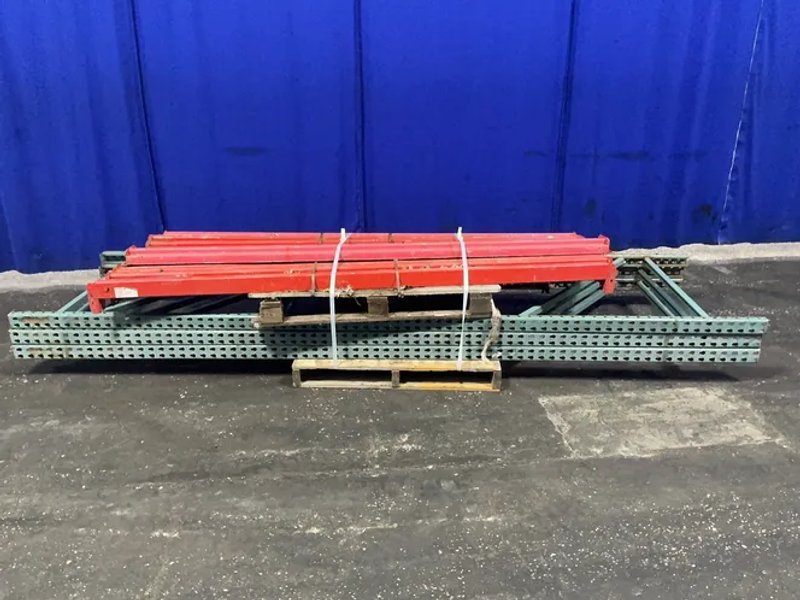 42” X 144” Pallet Racking - Teardrop