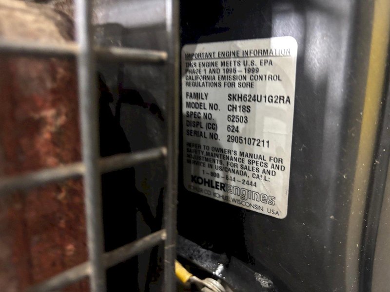 18 HP EMGLO MODEL #U18HGB-SM PORTABLE AIR COMPRESSOR &amp; KOHLER GAS POWERED ENGINE: YOBRO #24254