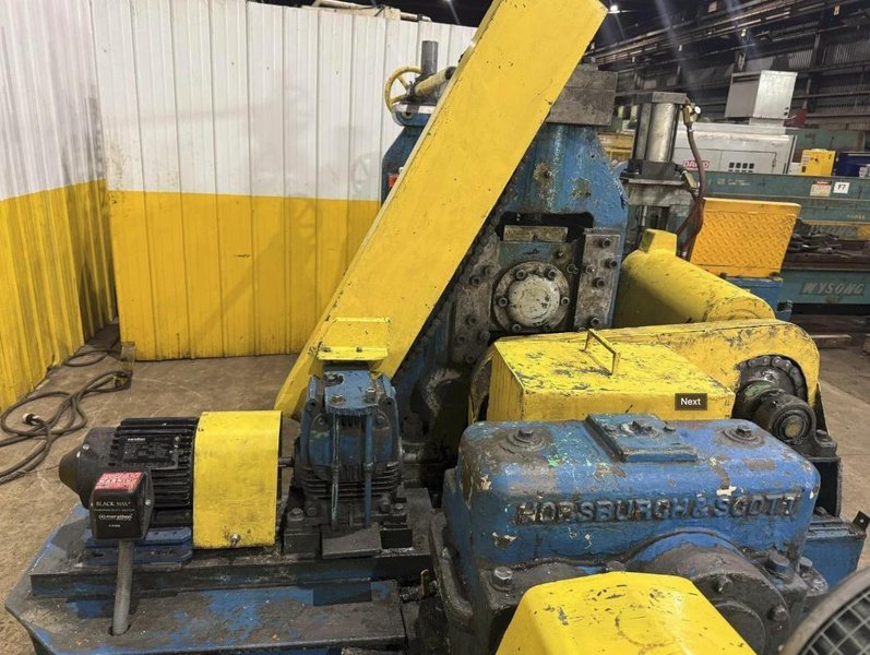 48" X 6" WEAN MOTORIZED SLITTER HEAD FOR SLITTING LINE. STOCK # 0435226
