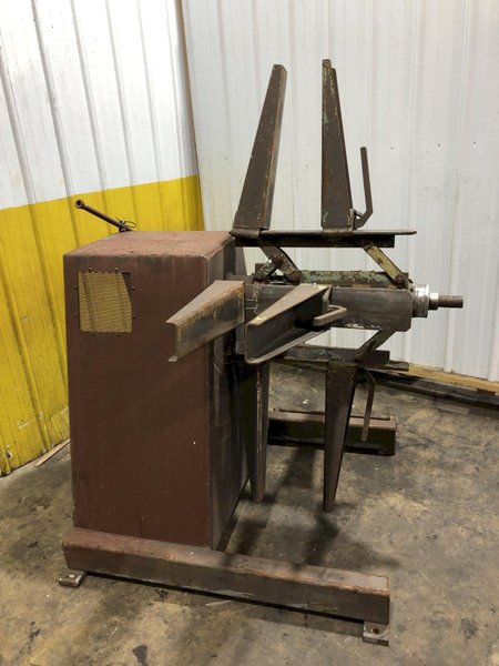 4000 LB 2 TON X 24" MECON  PULL OFF SINGLE END COIL REEL UNCOILER: STOCK 12053