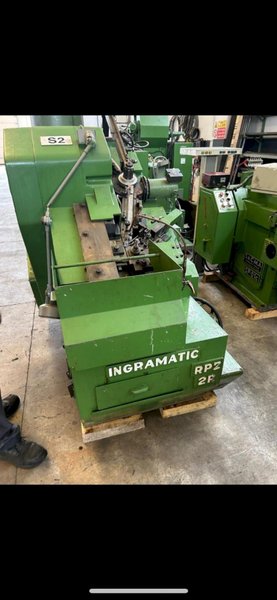 Ingramatic Model RP2R 2R  Flat Die Thread Roller with washer assembly unit