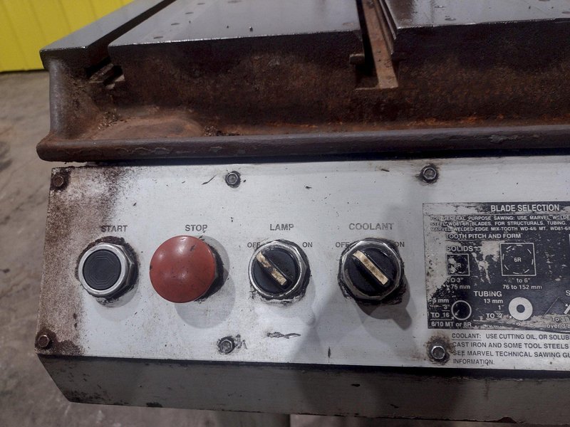 18" X 20" ARMSTRONG MARVEL SERIES 8 MARK 1 VERTICAL BAND SAW: STOCK #11225