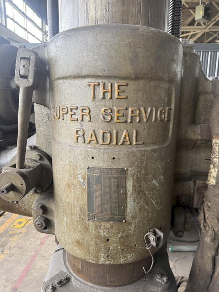 CINCINNATI BICKFORD SUPER SERVICE RADIAL DRILL. STOCK # 1085426