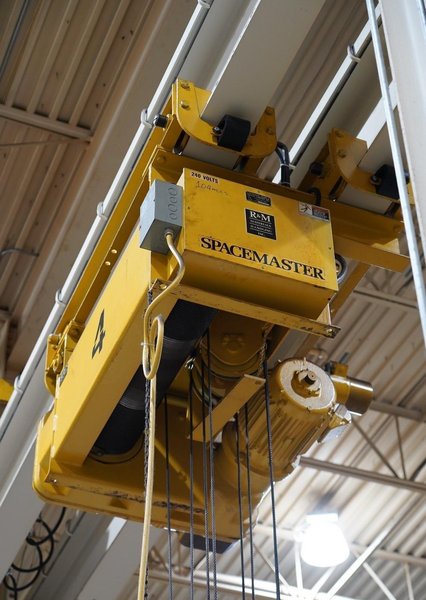 7.5 TON (15,000 LBS) R &amp; M SPACEMASTER HEAVY DUTY ELECTRIC CABLE HOIST: YOBRO #25424
