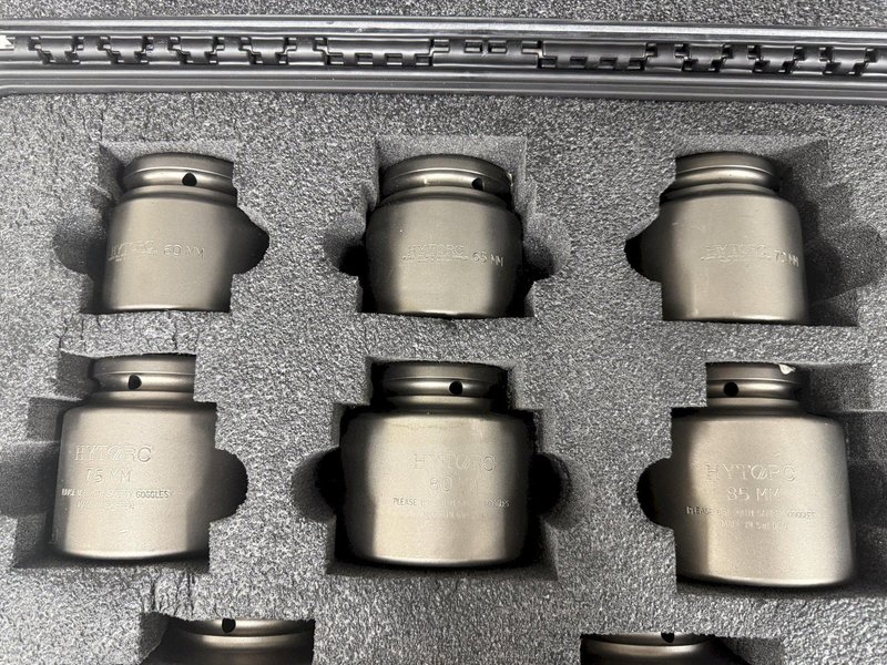 (8) 60 - 105 mm HYTORC 1.5" HEX SOCKETS, FOR HYDRAULIC TORQUE WRENCH: YOBRO #24176