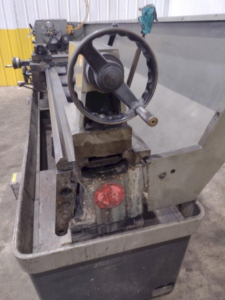21" x 120" CLAUSING COLCHESTER MODEL #21 ENGINE LATHE 3.5" SPINDLE HOLE: YOBRO #24560