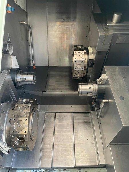 Eurotech Elite Quattroflex 420SLLY CNC Lathe – Y Axis Twin Spindle Twin Turret
