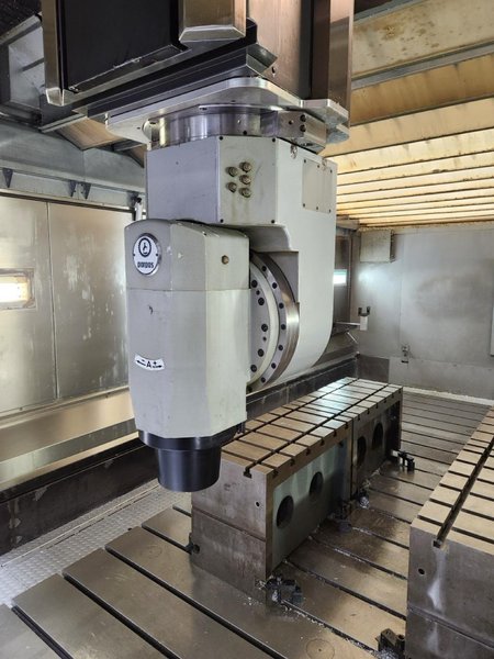 Parpas XS63 5-Axis Gantry Mill, 2011 – TSC, Renishaw Probe, Dual Chip Conveyors, 120 ATC