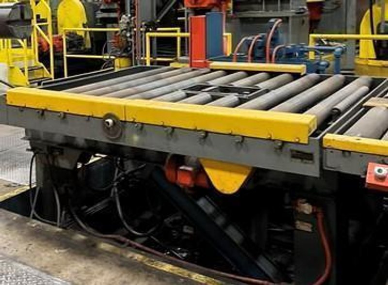 10,000LBS SINGLE ARM TURNSTILE WITH 72" OD DOWNLAYER COMBO