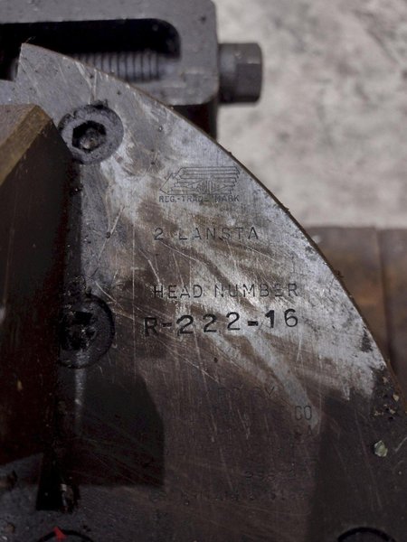 2.5" BOLT / 2" PIPE LANDIS MODEL #2 LANDSTA THREADING HEAD: YOBRO 25113