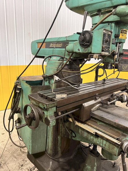 4 HP BRIDGEPORT SERIES 2 VERTIICAL MILL: STOCK #21268