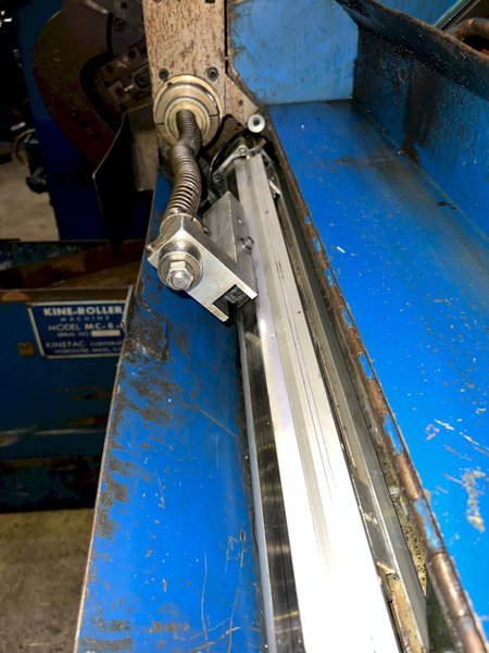 3" KINEFAC MODEL #MC-6-F "KINE-ROLLER" 3-DIE AUTOMATIC THREAD ROLLER THREADER: STOCK #17073