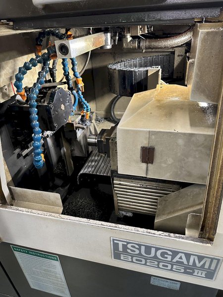 Tsugami B0205 III Swiss type turning center- 4 Available