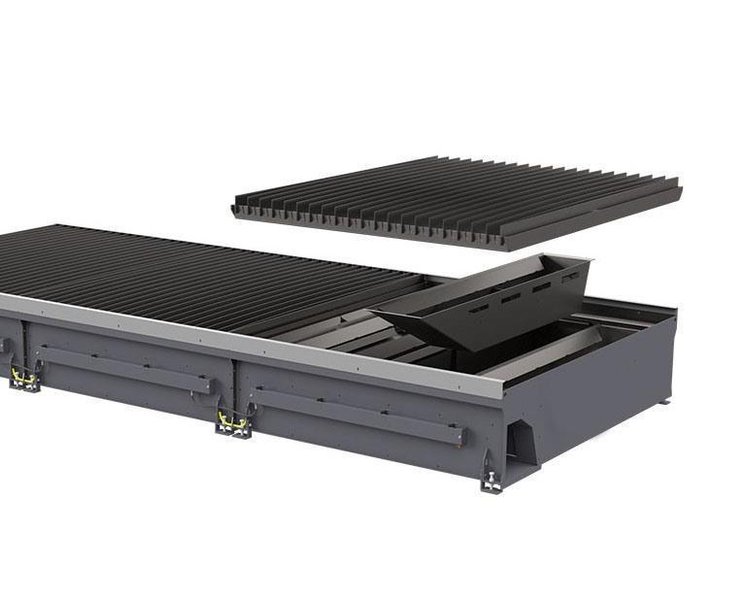ZM - 24 downdraft tables for laser/plasma/oxy machines