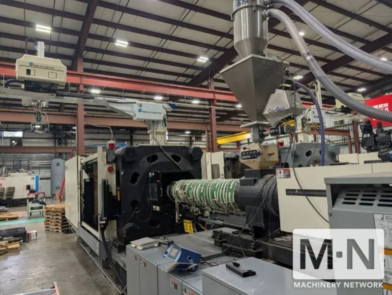 720 TON 168 OZ NISSEI MODEL FVX660III-400L HYBRID INJECTION MOLDING MACHINE MFG 2015 DELIVERED NEW 2016