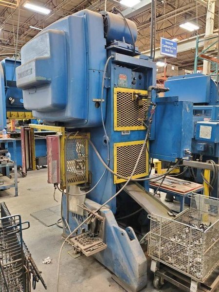 45 Ton Bliss OBI Flywheel Press