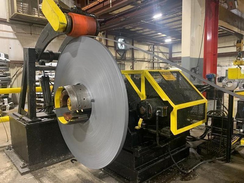 6" X .340" Coil to Coil Edging Line and 2HI Temper Mill (14583)