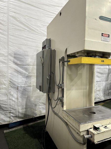 75 TON GREENERD HYDRAULIC C FRAME PRESS: STOCK #77671