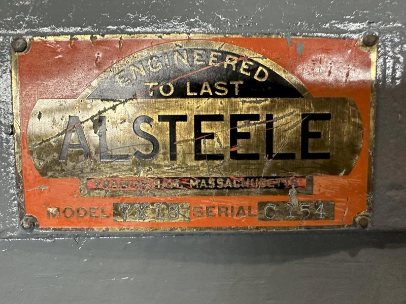 18" WIDE ALL-STEEL MODEL 18X SHREDDER. STOCK # 0310022
