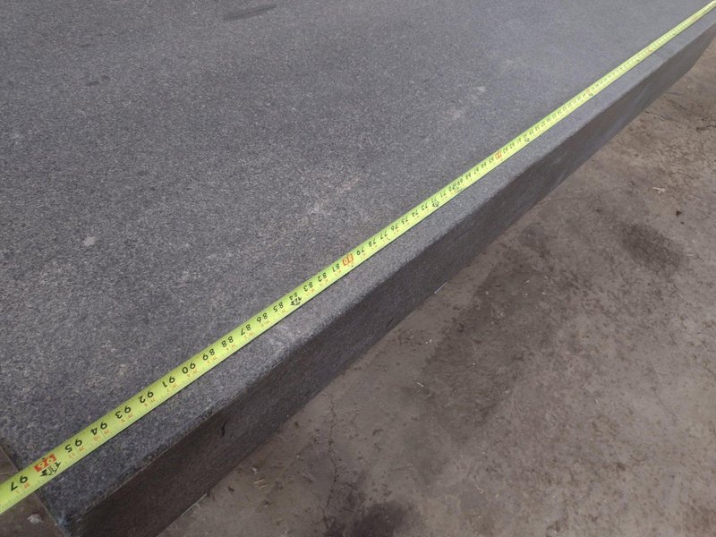 8' X 4' X 10" CHALLENGE PRECISION LAYOUT INSPECTION GRANITE TABLE: STOCK #23801