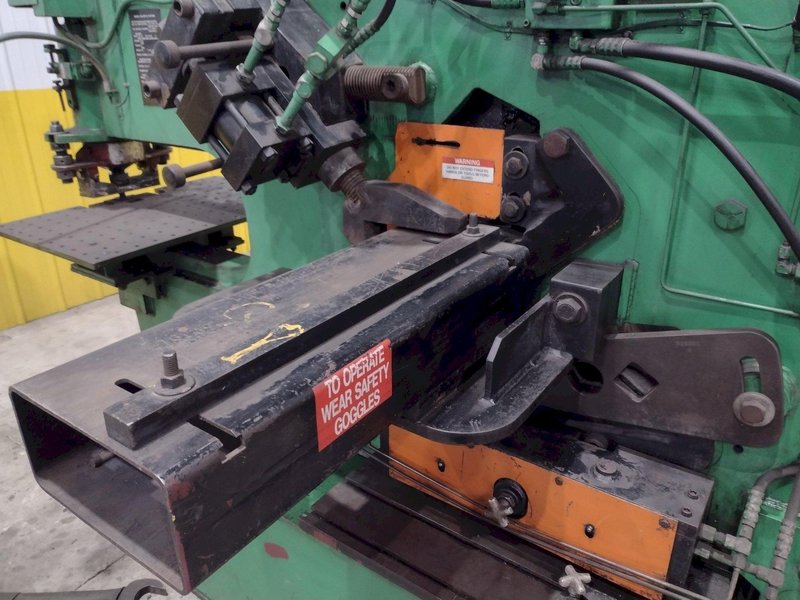 105 TON HILL ACME MODEL #6A HYDRAULIC IRONWORKER W/ CLAMPING: STOCK #22832