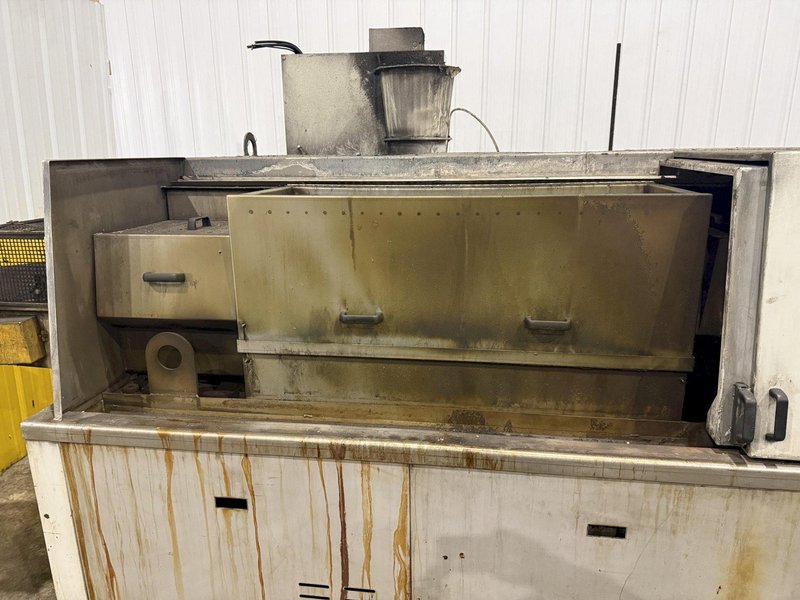 12" WIDE RANSOHOFF LEANVEYOR 3-STAGE STAINLESS STEEL MESH CONVEYOR PASS THROUGH PARTS WASHER, NEW 2017: YOBRO #24292