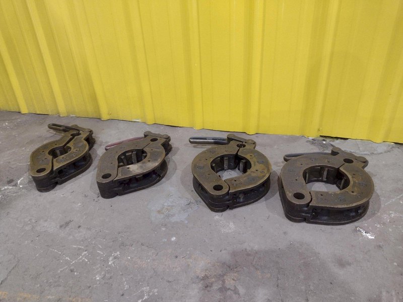 4" TOLEDO BEAVER MODEL #1-2-4 BOLT &amp; PIPE THREADER: STOCK #20776