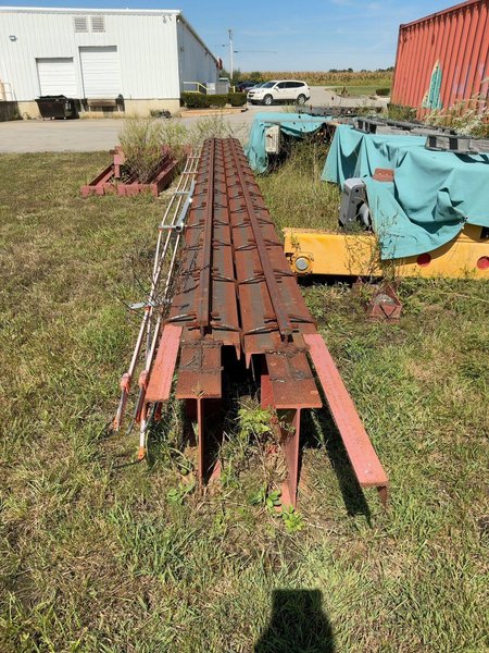 10 TON KONE CRANE CRANE STEEL SYSTEM, RUNWAY &amp; UPRIGHTS: YOBRO #26396