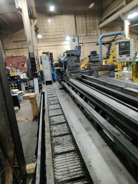 45″ x 275″ Tacchi HD3 CNC Lathe – 36″ Chuck, 1992 – Steady Rests, Video Available