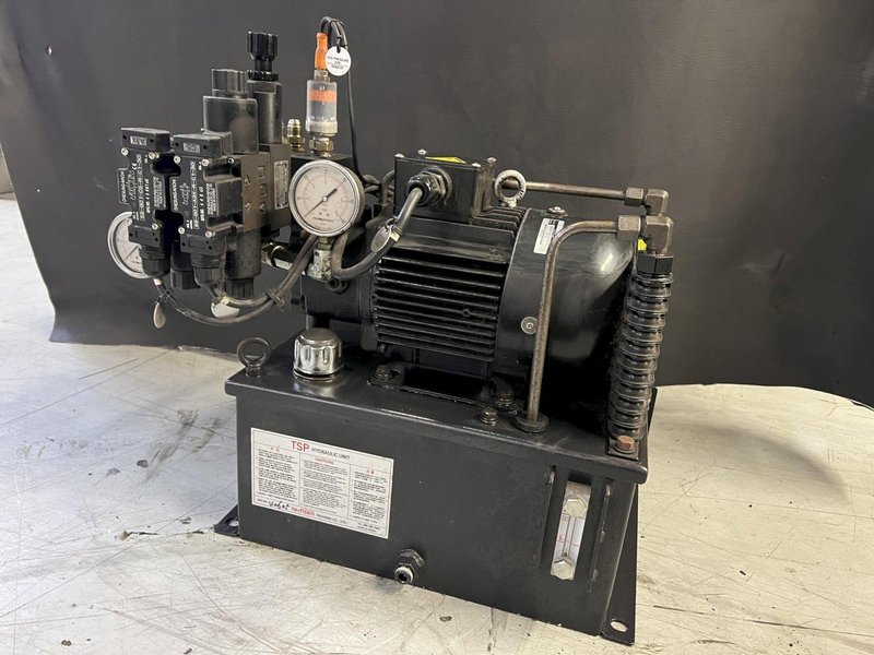 Techsen TSP Used CNC Hydraulic Unit | 1.5kW Nachi Pump | SMEC Lathe