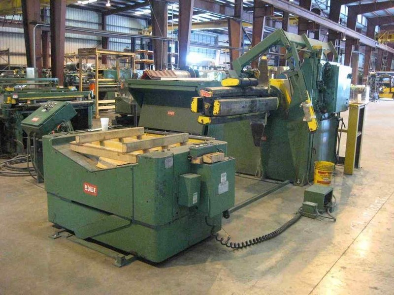 60" x 0.075" x 20,000# Rowe Cut To Length Line