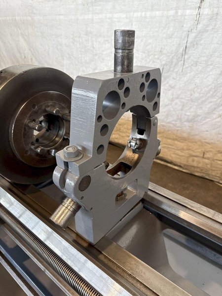 24" X 168" TOS TRENCIN SN55U ENGINE LATHE. STOCK # 0561325.
