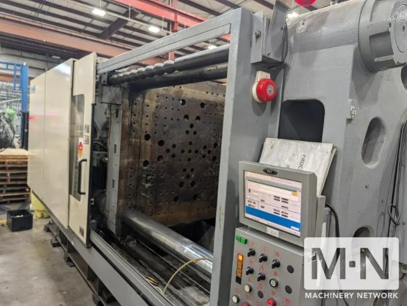 720 TON 132 OZ NISSEI MODEL FV660-310L INJECTION MOLDING MACHINE MFG 2007