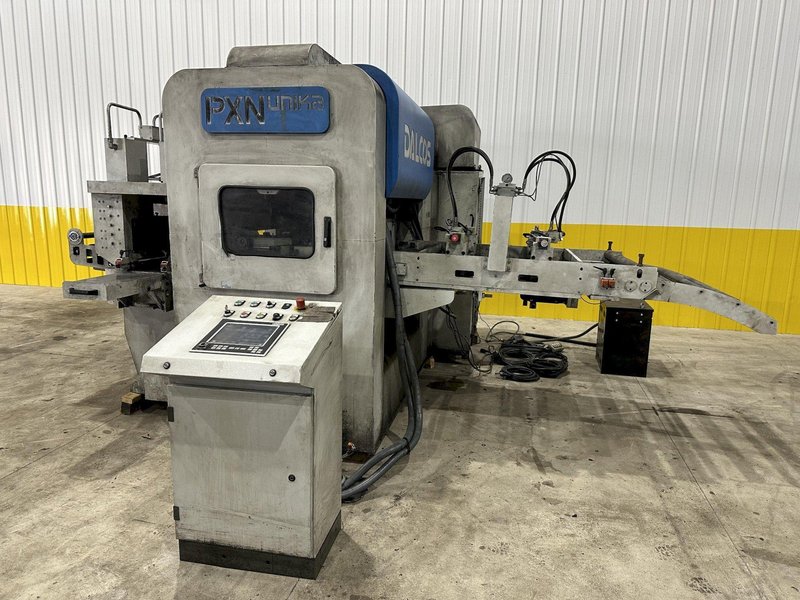 30" x 14 GA DALCOS MODEL #PXN-800 AUTOMATIC COIL HYDRAULIC PUNCHING MACHINE: STOCK #20332