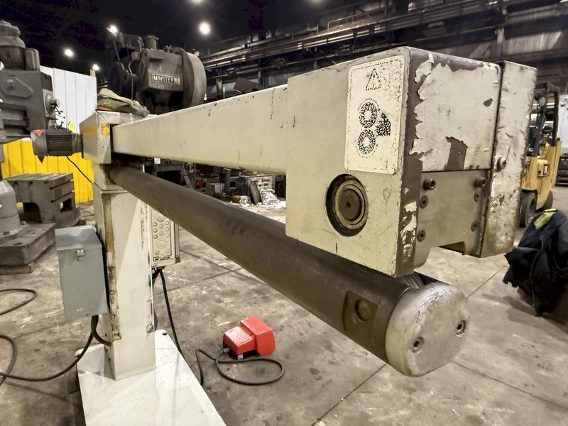 49" RAS MODEL 25.15 ROLL WELD SEAM CLOSER &amp; PLANISHER MACHINE 2013: YOBRO #24736