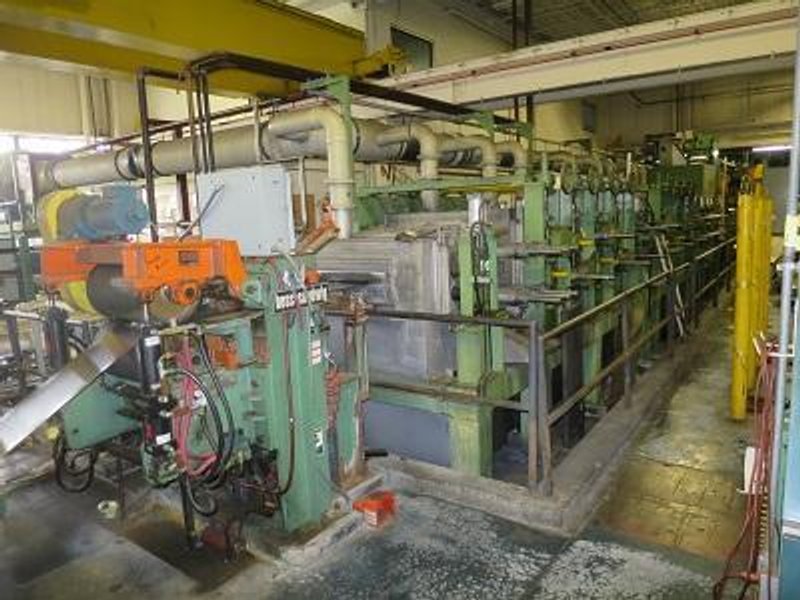 16" (406MM) EBNER VERTICAL BRIGHT ANNEALING FURNACE