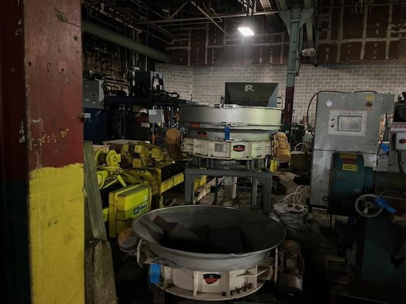 Kason model KBDS-60-ss 60" stainless steel screen s/n M-5733