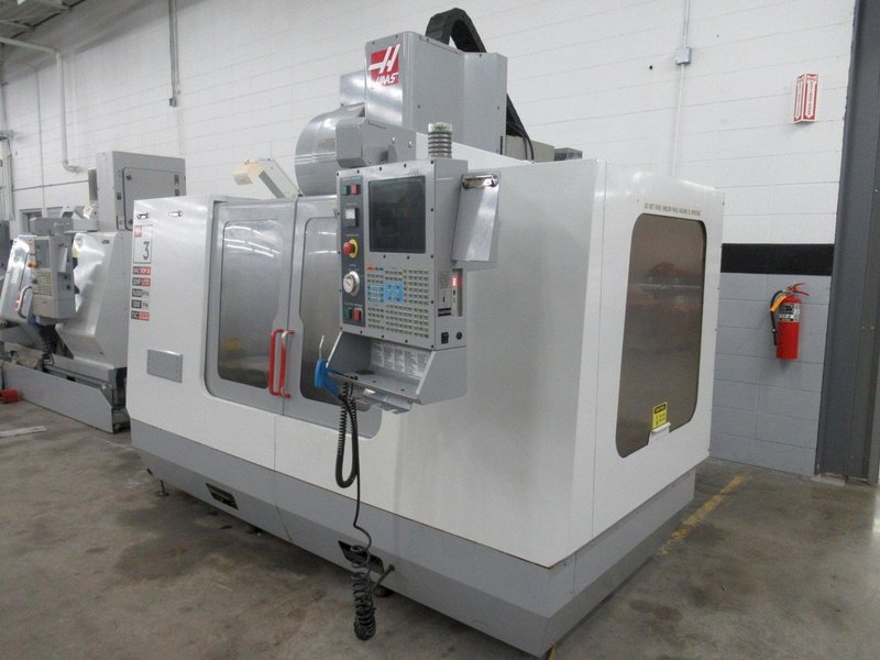 Haas VF-3 CNC Vertical Machining Center, 24 ATC, 10K RPM, 2-Speed Gearbox, 4th Axis Drive, TS Coolant