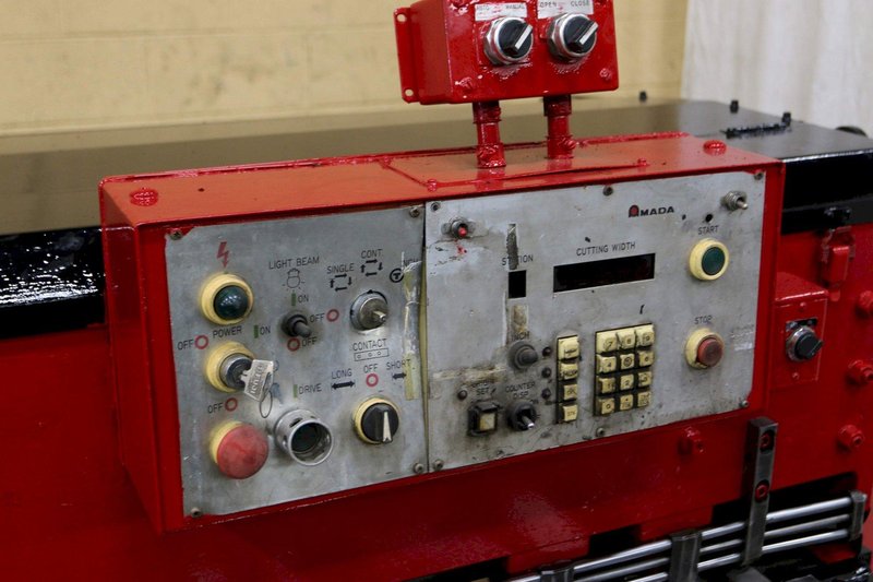 6' X 1/8' AMADA HYDRAULIC SHEAR: STOCK #61925