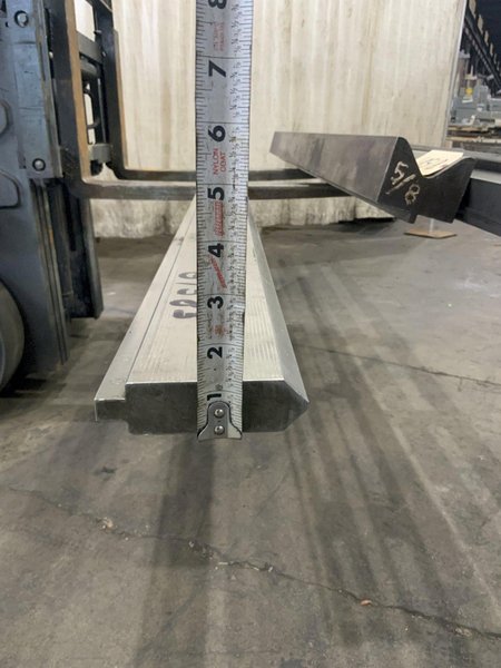 144-3/4" X 3-3/4" HIGH MALE PRESS BRAKE DIE: STOCK #81583