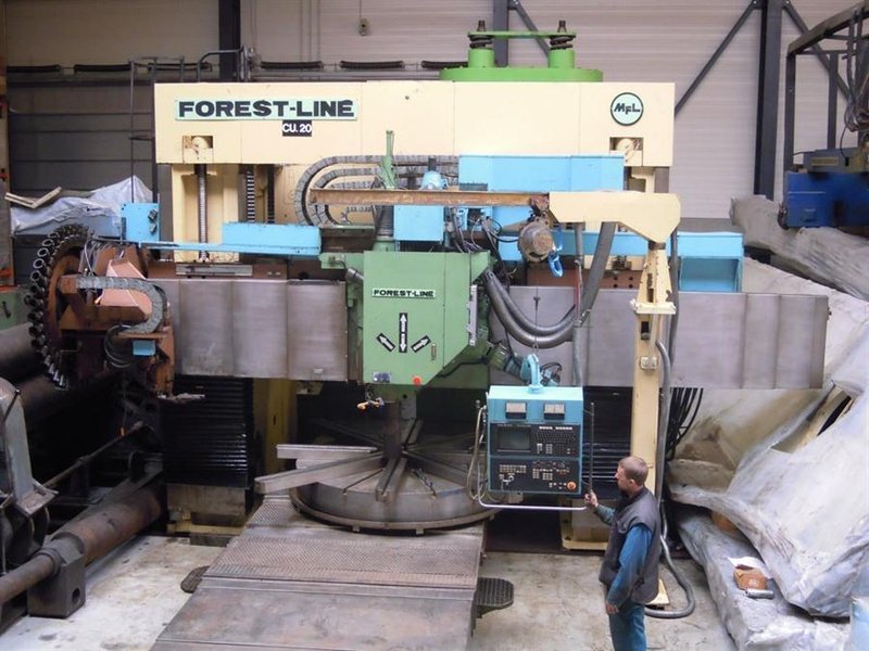 FOREST Vegamill TA 323 CNC Ø 3240 x H 1350 mm - Turning Centers