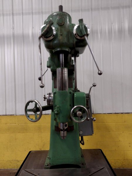 28" CLEEREMAN SINGLE SPINDLE DRILL PRESS: STOCK 17375