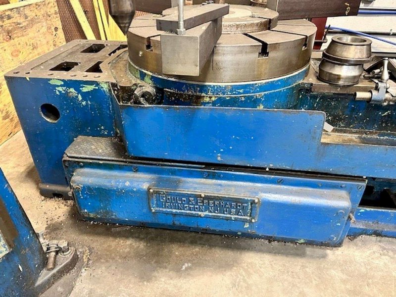 72" GOULD &amp; EBERHARDT MODEL #72H VERTICAL GEAR HOBBER: STOCK #21263