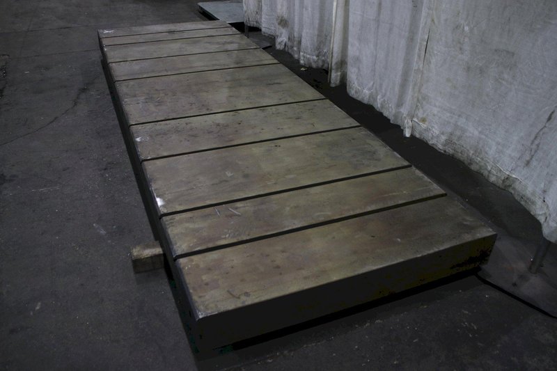 12' X 4' X 7" T SLOTTED BOLSTER PLATE: STOCK #75865
