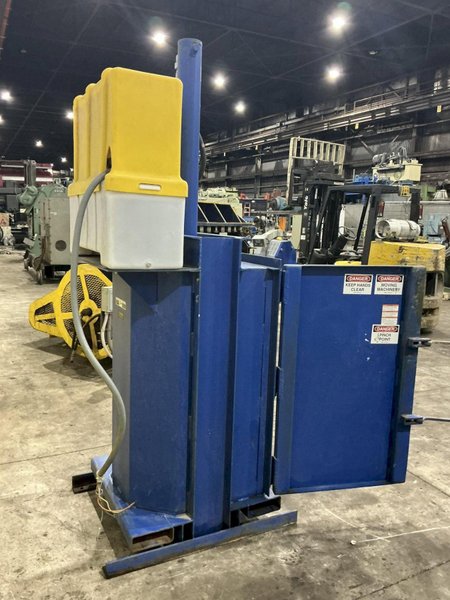 55 GALLON DRUM VESTIL HYDRAULIC CRUSHER &amp; COMPACTOR, MODEL #WBB3147055: YOBRO #24913