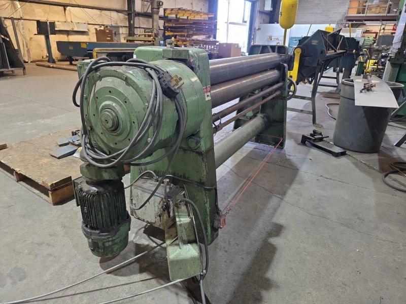 60" x 3/16" ROUNDO MODEL AB IP130/5 PLATE ROLL, (1992): STOCK# 4123