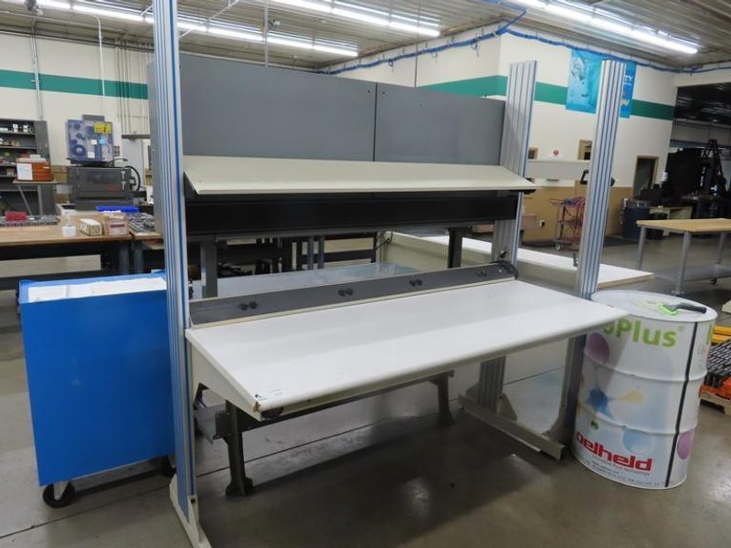 Adjustable Work Bench w Power Strip- Auction Item