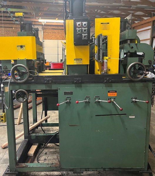 36" X .156" KENT MODEL #H76 SHEAR COIL END WELDER: STOCK 21113