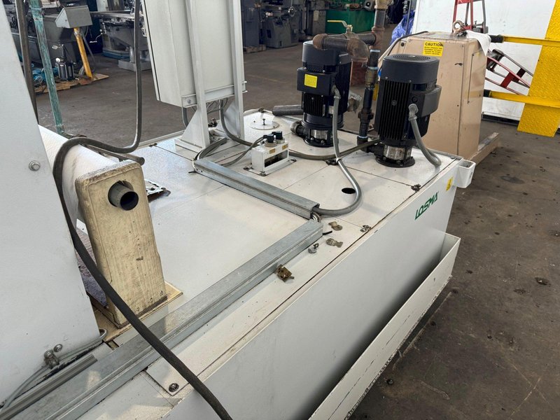 24" LOSMA MASTER MEDI-600 PAPER BAND COOLANT FILTRATION SYSTEM. (NEW IN 2013) STOCK # 0685224