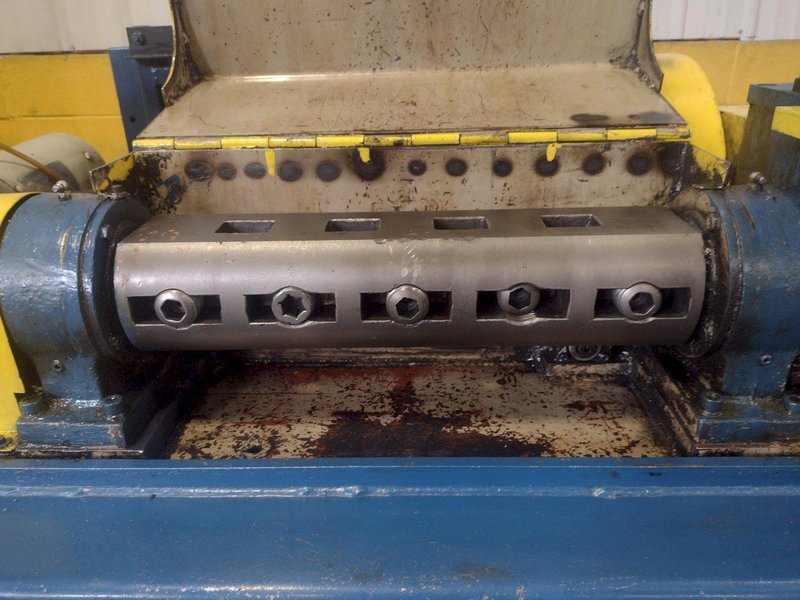1/4" PATTERSON MODEL #1975 WIRE STRAIGHTENER &amp; CUTOFF MACHINE: STOCK #0318922